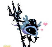 Princesa Patapon portando la máscara de la Lujuria (Sirenascivia)