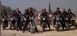 The 1961 T-Bird's rivals, The Cycle Lords