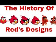 The History Of Red's Designs (Angry Birds)