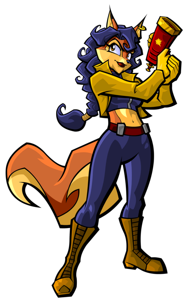  Carmelita Fox, from the game Sly Cooper: Thieves in Time