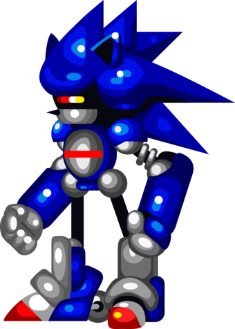 Steam Workshop::Smbz Mecha Sonic from 2006-xxxx