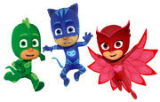 PJ Masks Catboy Owlette and Gekko