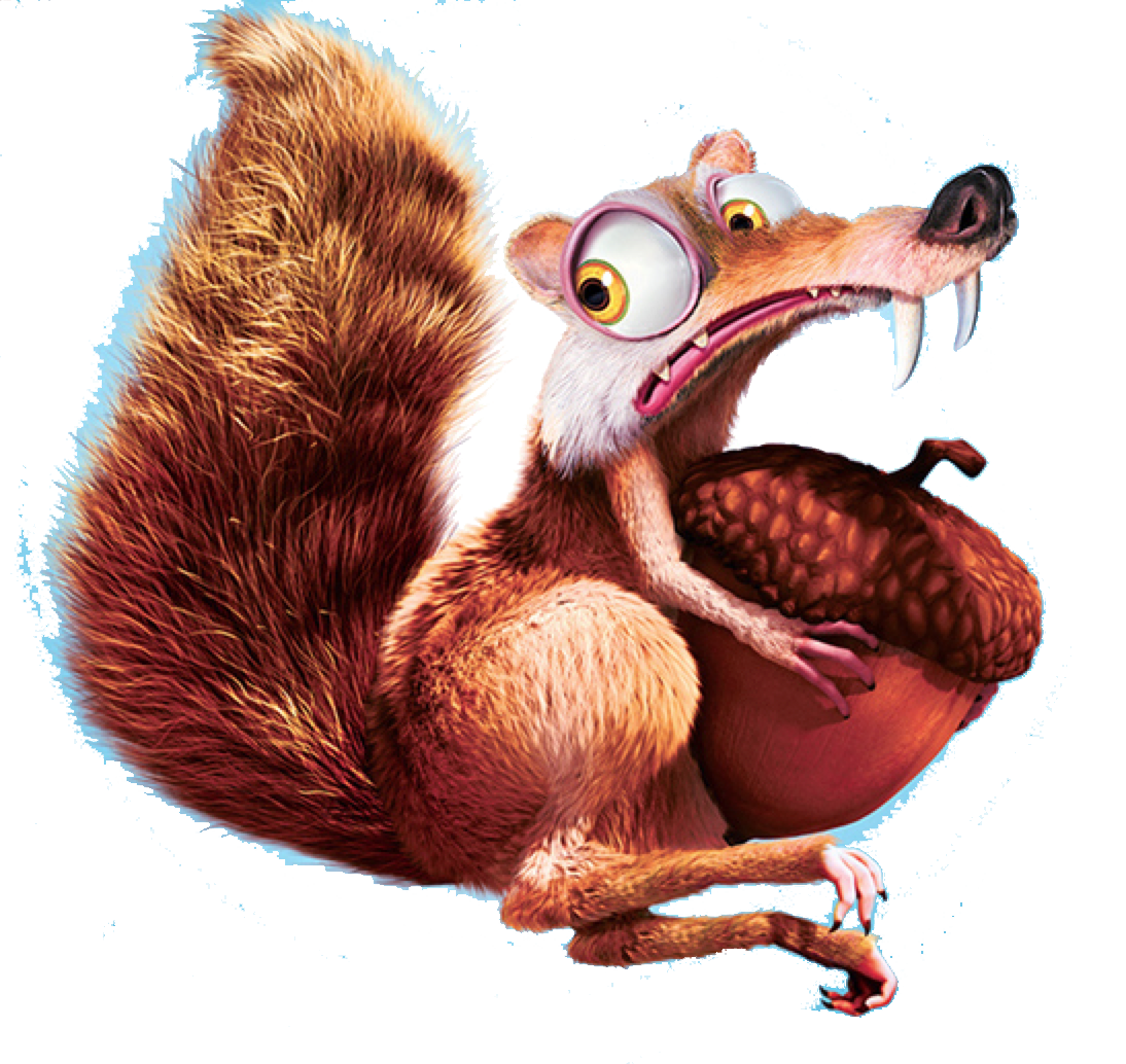 Ice Age Squirrel Drawing