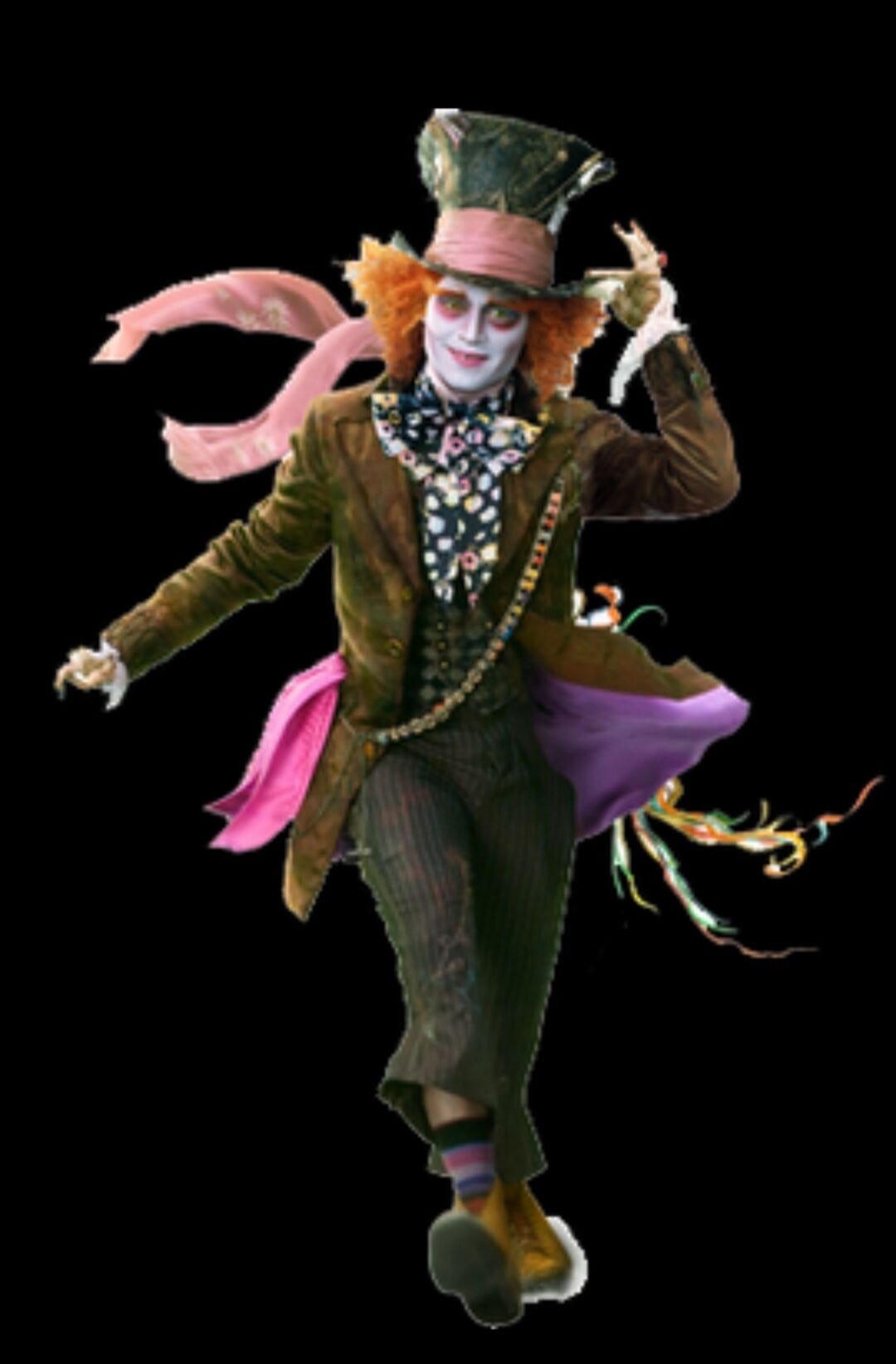 johnny depp as the mad hatter