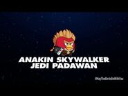 Angry Birds Star Wars 2 character reveals- Anakin Skywalker Jedi Padawan