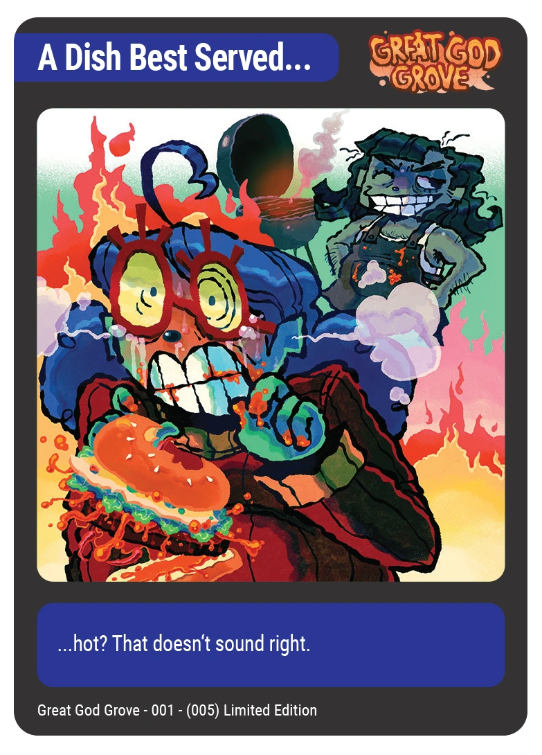 Super Rare Games Trading Cards | Great God Grove Wiki | Fandom