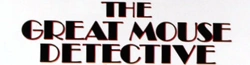 Wikia Great Mouse Detective