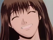 Nanako smiles after telling Onizuka she's serious about waiting for him.