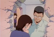 The wall between Nanako's parents is broken, both literally and figuratively.