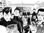 The unruly class Onizuka has to teach.