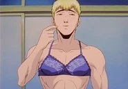 Urumi has Onizuka wear a bra.