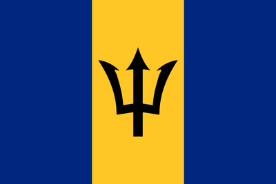 800px-Flag of Barbados