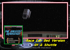 Race Car Bed Version Of A Shuttle