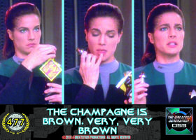 The Champagne Is Brown. Very, Very Brown