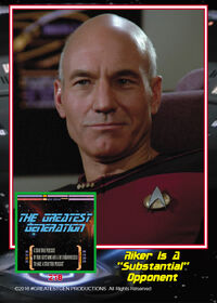 Riker Is A "Substantial" Opponent