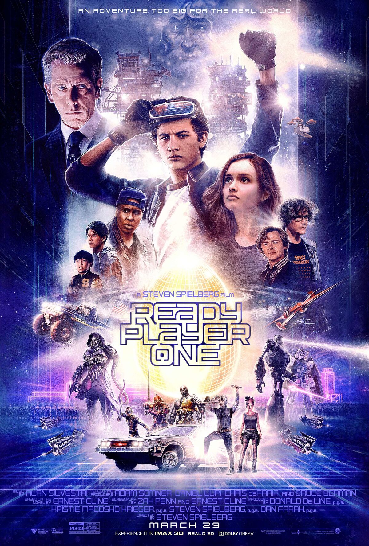 Review: Spielberg toasts greats in 'Ready Player One