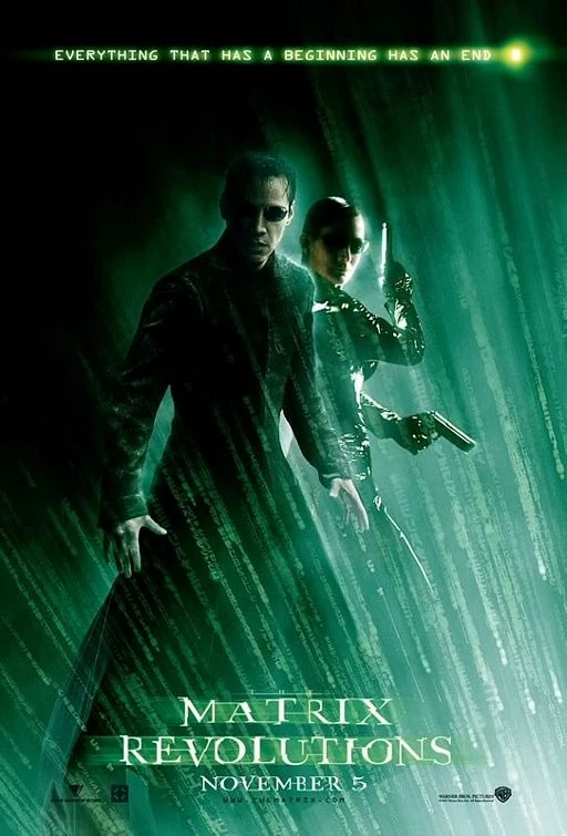 MATRIX REVOLUTIONS　映画パンフレット 大型本 パンフレット マトリックスレボリューションズ THE