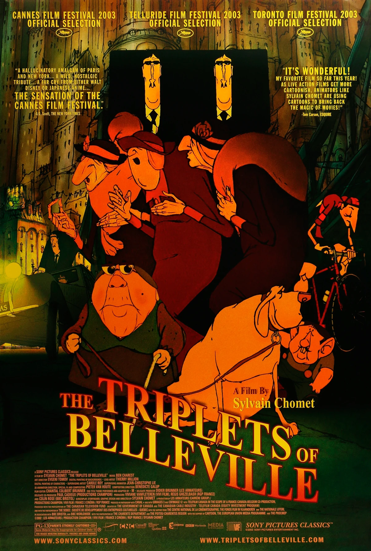 The Triplets of Belleville | GreatestMovies Wiki | Fandom