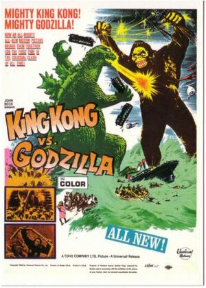 King Kong vs Godzilla Poster