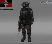 Confederate Elite Trooper