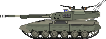 MMBT-42 Leatherneck, main battle tank of the Nuian Alliance