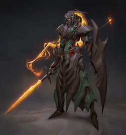 Fallen Knight, by Hui Zou