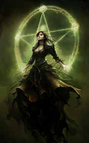 Female mage