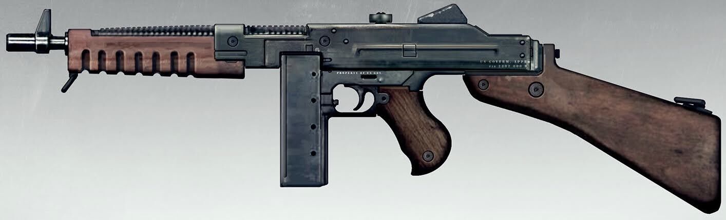 Thompson Submachine Gun | Great Multiverse Wiki | Fandom