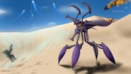 A purple Arachnid