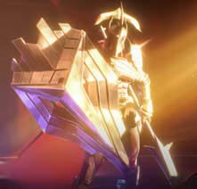Aanakwad in battle armor