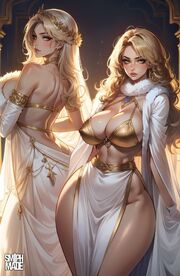 Sanya (left) and Lamia (right)