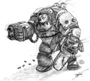 Ork Nob by Supremehydra