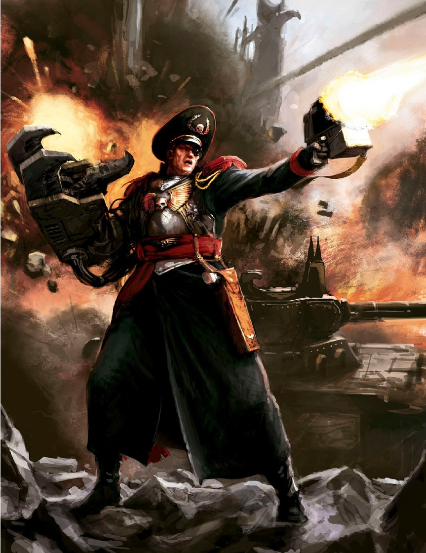 Sebastian Yarrick is an Imperial Guard Commissar, famous for his involvemen...