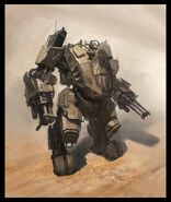 Confederate MECHA-1200 AMP Suit