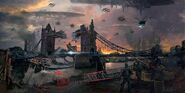 The UK during the invasion of the Axis