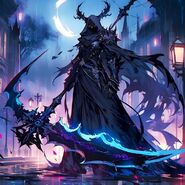 Nina as the Shadow Witch after her dark emotions overcame her.