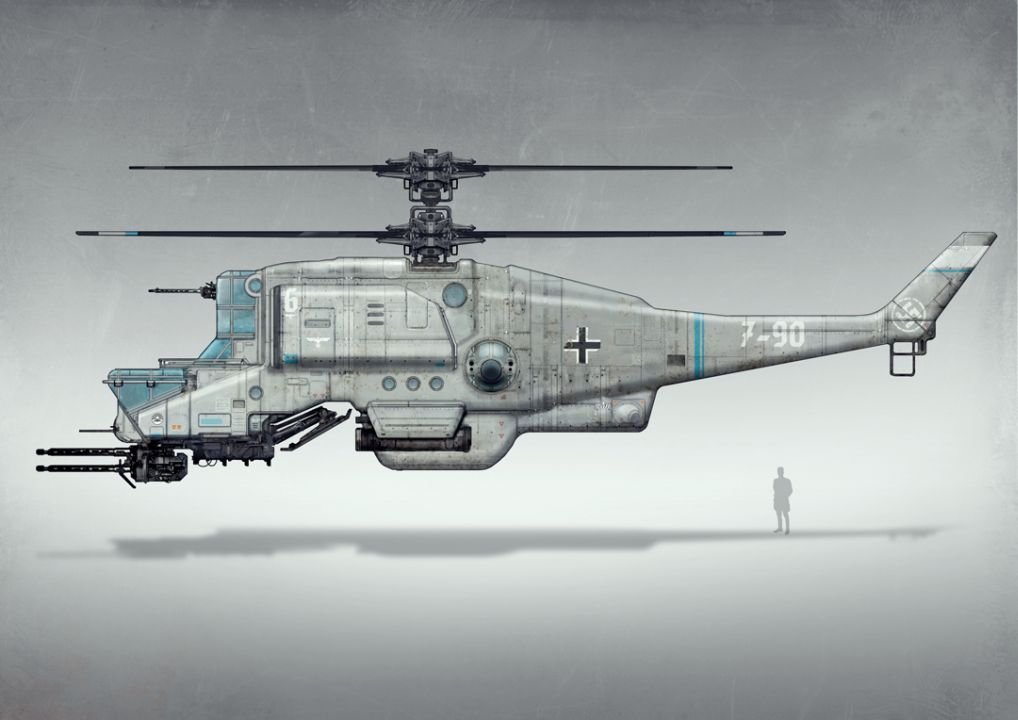 stealth attack helicopter
