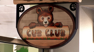 Cub Club sign in 2010 at Great Wolf Lodge Grapevine, TX