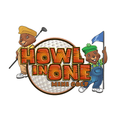 Howl in One Mini Golf Logo