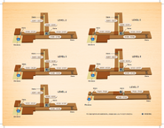 Map of Levels 2, 3, 4, 5, 6 and 7