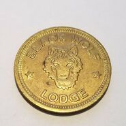 Another Black Wolf Lodge token