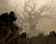 De Sardet finally meets En on mil frichtimen, in the form of a giant tree