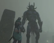 Yewan completes the ritual and bonds with Island's guardian