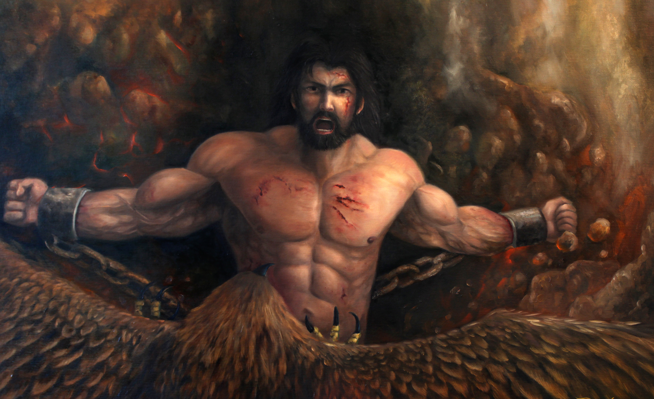 prometheus greek mythology art