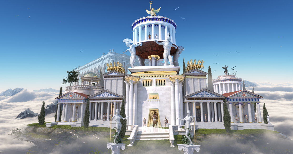 Poseidons Palace Greek Mythology