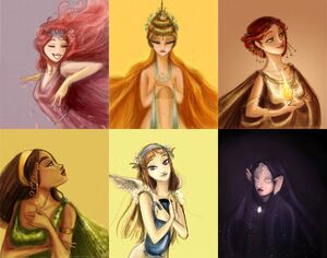 The six main goddesses.jpg