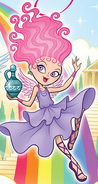 Iris depicted in the children's book series, Goddess Girls