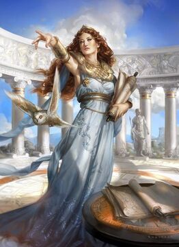 Athena, goddess of wisdom