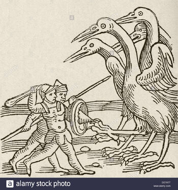 Fight-between-pygmies-and-cranes-a-story-from-greek-mythology-from-DD7A77