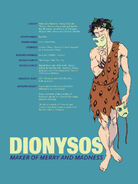 Dionysos, drawn by author George O Connor.